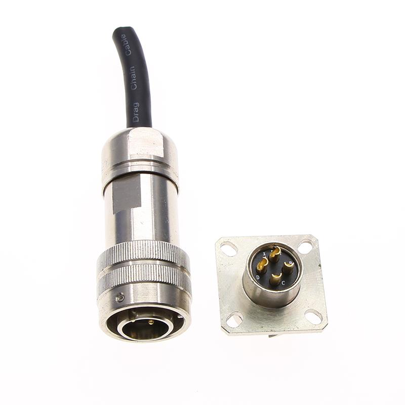 4 Pin C Series Industrial Bayonet Circular Connector